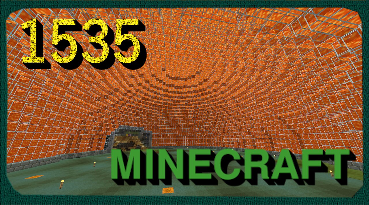 Lets Play Minecraft Episode – 1535 Slime chunks and glass domes