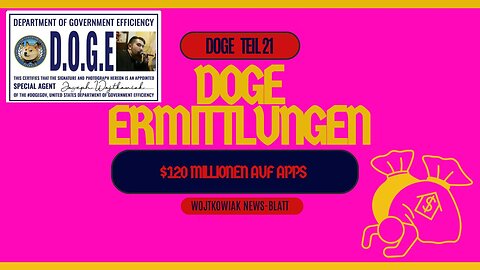 21. DOGE Ermittlungen über Verschwendung und Betrug in der öffentlichen Verwaltung 26.9.2025