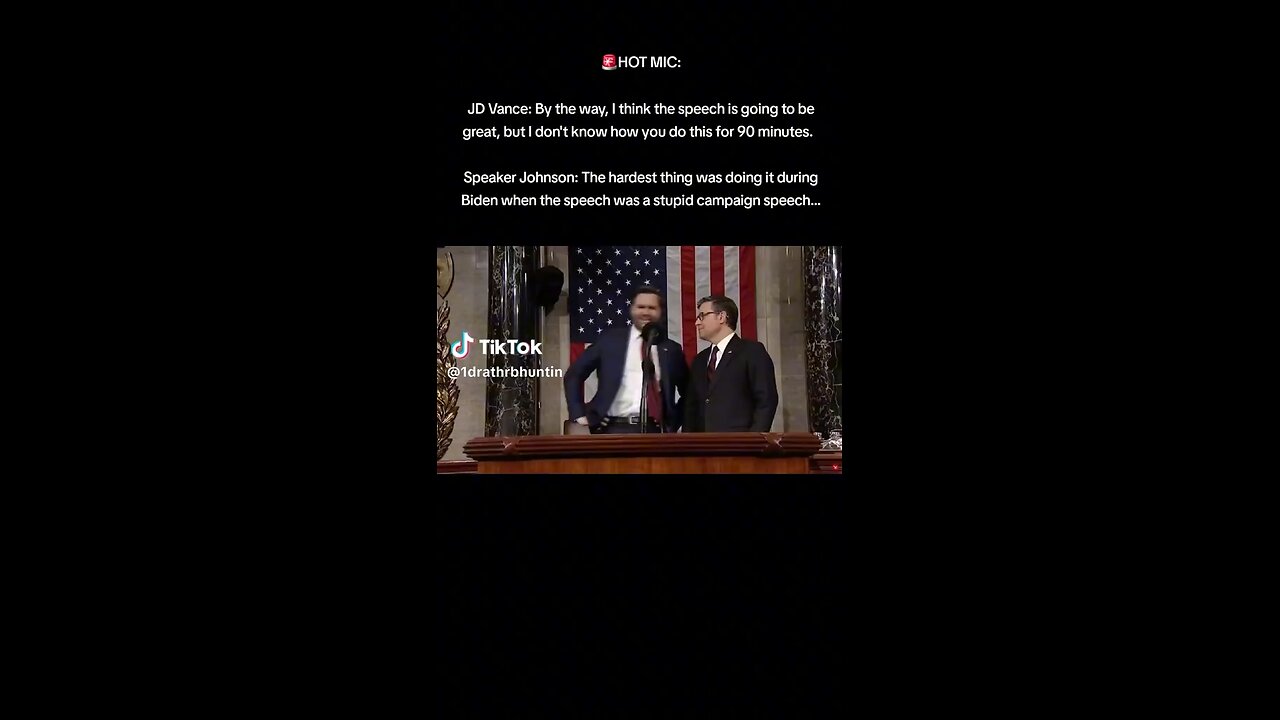 Mike Johnson bashes Biden’s past speeches