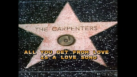 The Carpenters - All You Get From Love Is a Love Song (1977 Classic Performance)