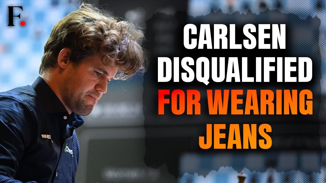 Magnus Carlsen Disqualified from Rapid & Blitz Chess Championship For Violating FIDE Dress Code