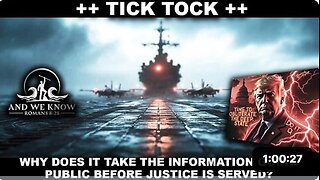 11.25.25 TICK TOCK, Trumpin 17 kirjeen viestit, JULKINEN tieto