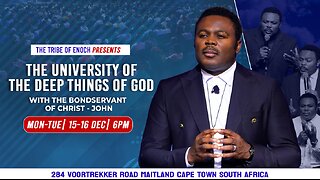 The Spirit of Holiness || University of The Deep Things of God with The Bondservant of Christ John