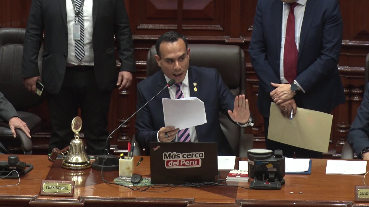 El Congreso de Perú aprueba destitución de Dina Boluarte