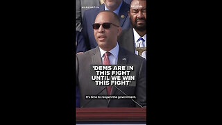 Government Shutdown Day 15: Hakeem Jeffries Addresses Press on Ongoing Crisis