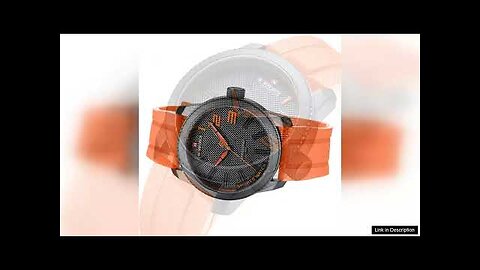 NAVIFORCE Men Sport Watch TPU Strap Simple Dial Quartz Wristwatch Waterproof Watch Review