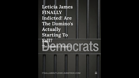 Leticia James FINALLY Indicted! Are The Domino's Actually Starting To Fall?