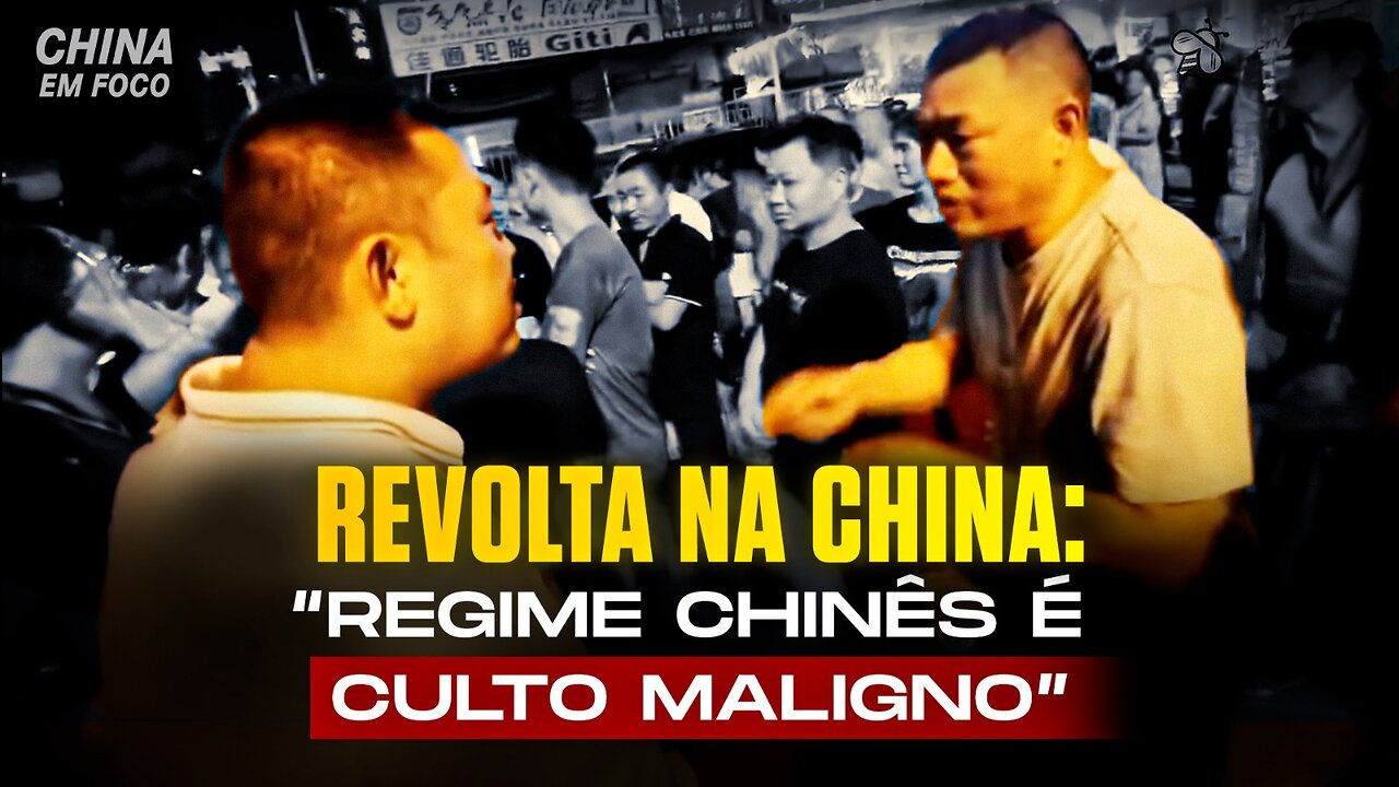 Revoltas aumentam na China: slogans contra o regime chinês surgem antes de importante reunião