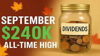 📈 $240K Portfolio Hits All-Time High! Biggest Dividend Income Yet 💰