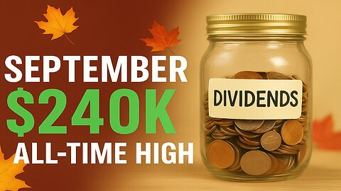 📈 $240K Portfolio Hits All-Time High! Biggest Dividend Income Yet 💰