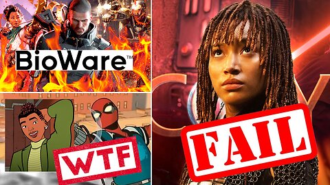 Disney Star Wars Is A DISASTER, Acolyte Fans Are Dumb | BioWare PANIC Mode, Spider-Man "Woke" Drama