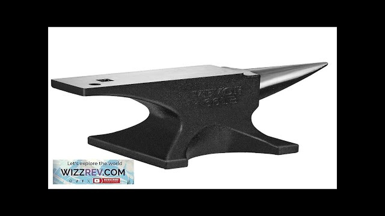 VEVOR Single Horn Anvil 66Lbs Cast Steel Anvil High Hardness Rugged Round Review