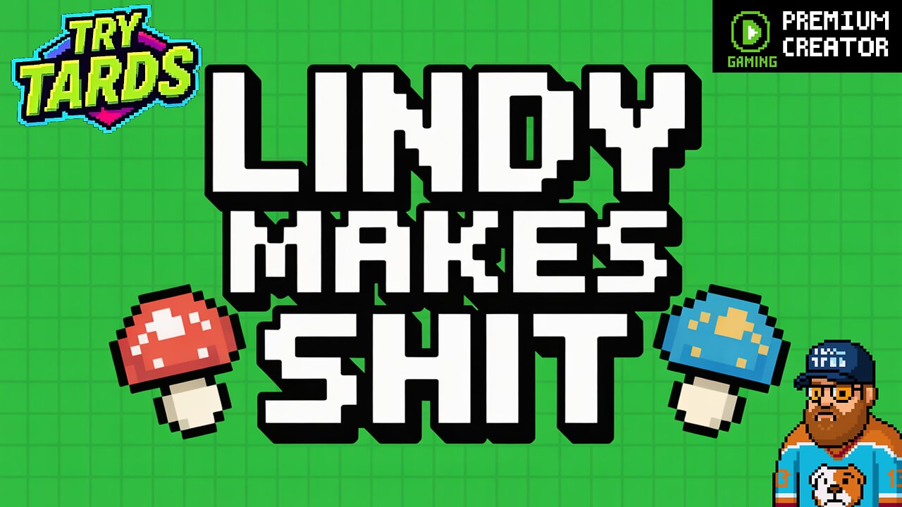 LINDY MAKES SHIT - TRY TARD LOGO