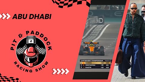 S02E46 Formula One in Abu Dhabi and NASCAR in Court