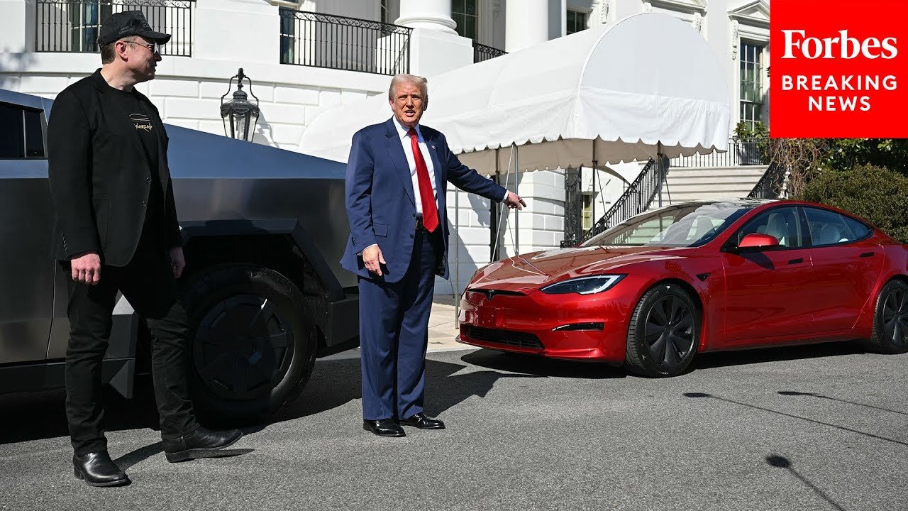 Trump Asked Point Blank If Elon Musk Gave Him Discount On New Tesla