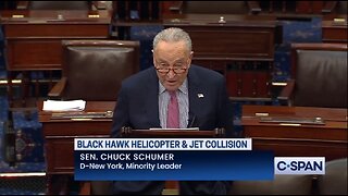 Chuck Schumer Accuses Trump Of Conspiracy Theories On Plane Crash