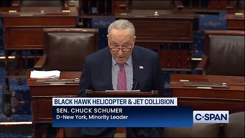 Chuck Schumer Accuses Trump Of Conspiracy Theories On Plane Crash