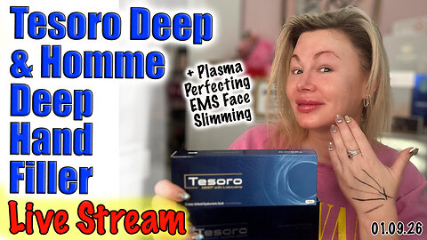 Live Comparing Tesoro Deep & Homme Deep Hand Filler! AceCosm.com and code Jessica10 Saves you Money
