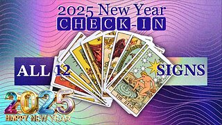 All 12 Signs 2025 New Year Tarot Check-in: Your Priority, The Positive Coming, and How You View Life/The World! 🃏🎴🀄️ #MerryChristmas 🎄 #HappyHolidays 🎁 #HappyNewYear 🎆