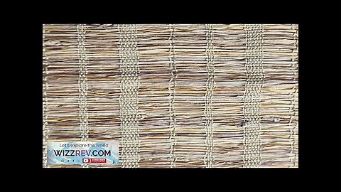 Cordless Nature Window Shades Blinds 100% Linen Roman Shades Pattern 11 Review