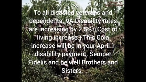 Disabled Veterans Please read!!