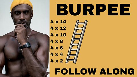 Follow Along Workout | Burpee Ladder