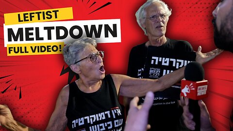Israeli Leftists LOSE IT at Australian Journalist in Fiery Debate 