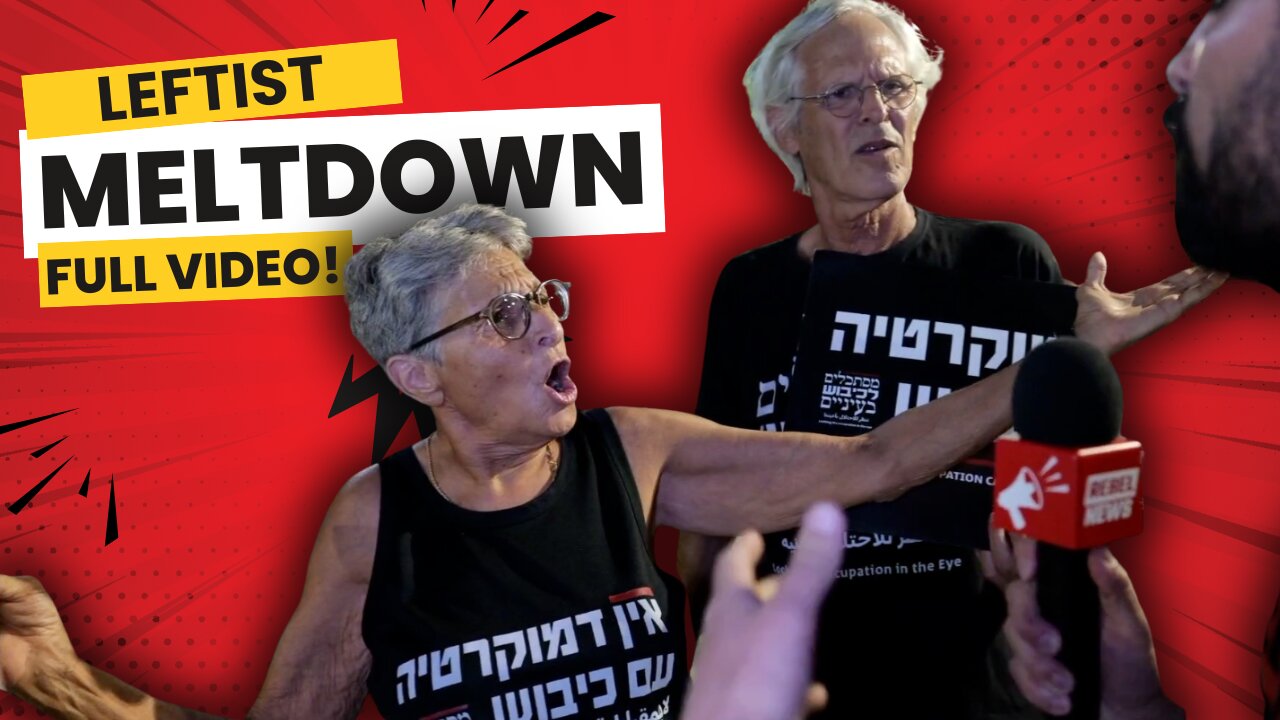 Israeli Leftists LOSE IT at Australian Journalist in Fiery Debate
