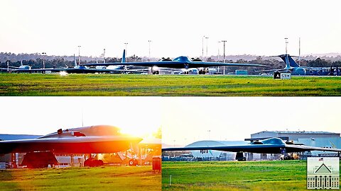 ❗B-2 Spirit Stealth Bomber Hot Pit Refueling & Landing at Diego Garcia❗