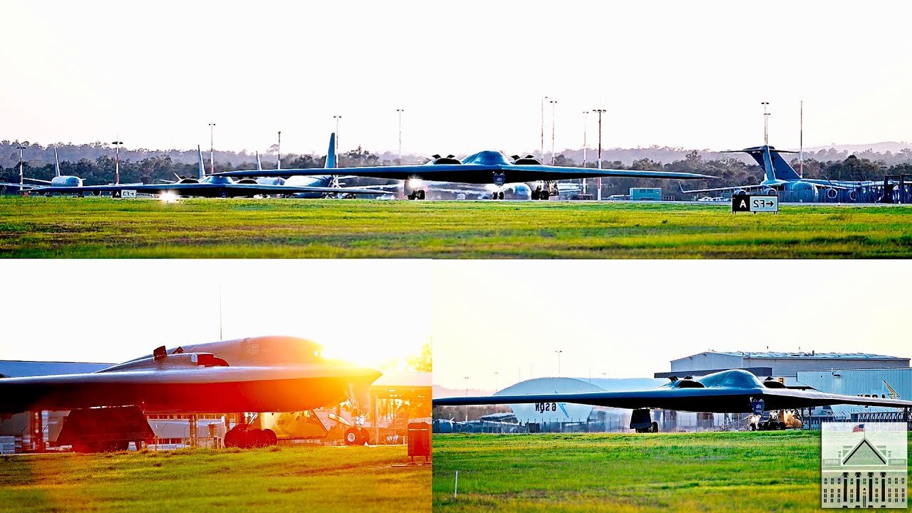 ❗B-2 Spirit Stealth Bomber Hot Pit Refueling & Landing at Diego Garcia❗