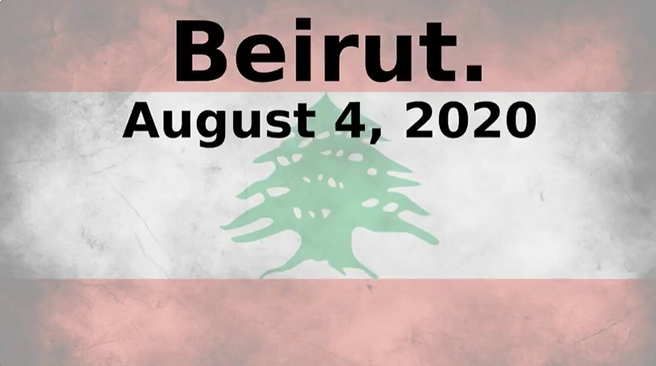 Beirut August 2020 - A Much Closer Look