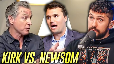 Newsome Gets Flamed by the Left for Revealing This to Charlie Kirk