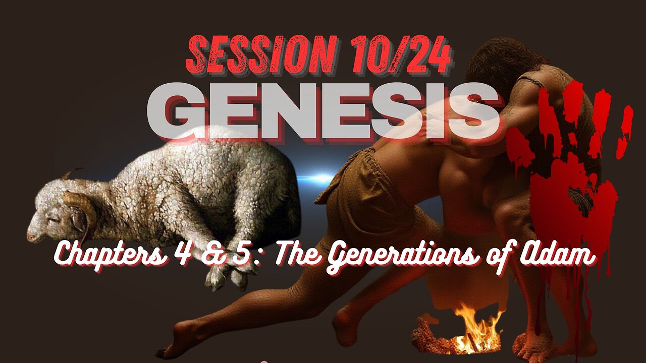 Genesis Chapters 4 & 5 with Chuck Missler (Generation of Adam) Session 10/24