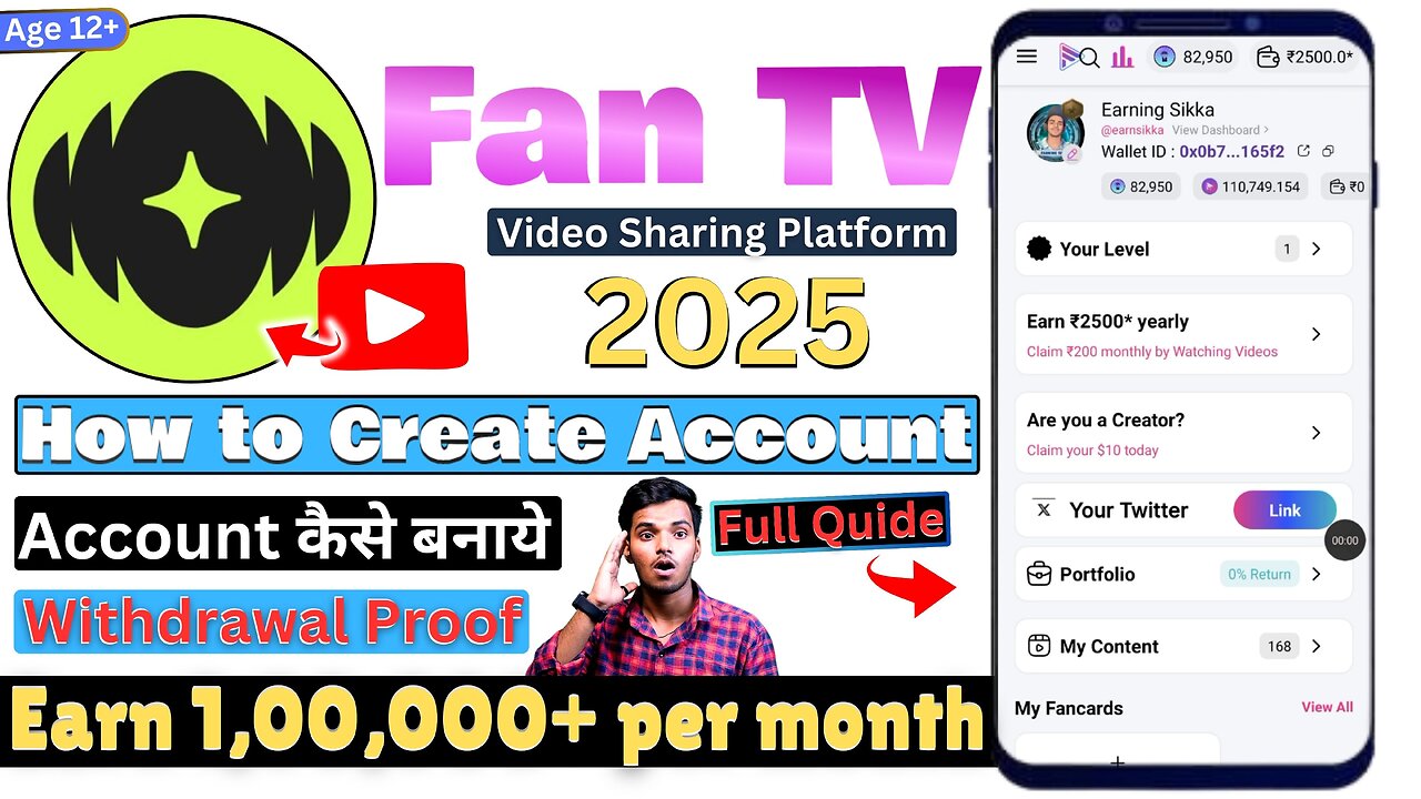 How to create Fantv Channel | Fantv | how to create fantv Account | fantv per account kaise bnaye