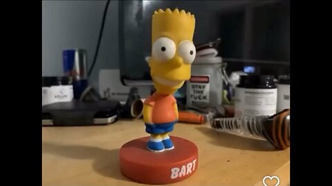 Bart Simpson Bobble Head AI