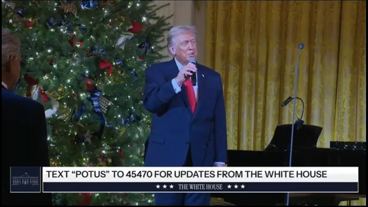 Trump Jokes About Overcrowded Bocelli Performance At White House