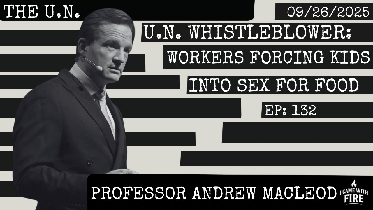 UN Whistleblower: Workers Forcing Kids Into Sex Work For Food