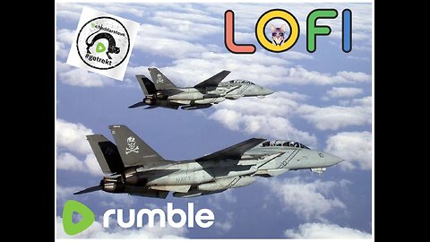 Relaxing Sleep Vibes - F14 vs. Chinese Spy Ships off Guam!!! #lofiflightcat