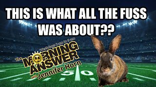 Mediocre Bunny - The Morning Answer with Jennifer Horn! 2/9/26
