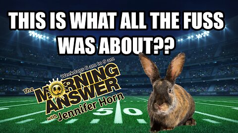 Mediocre Bunny - The Morning Answer with Jennifer Horn! 2/9/26