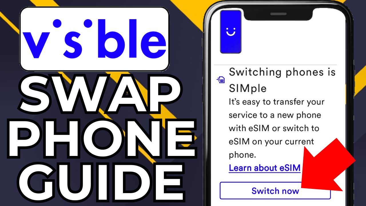 HOW TO SWITCH PHONES ON VISIBLE