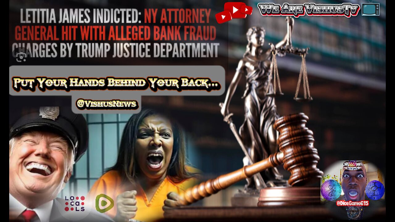 Letitia James Indicted: NY Attorney General Hit With Alleged Bank 🏦 Fraud... #VishusTv 📺