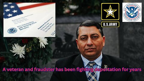 What is your take on the deportation fight of this fraudster and veteran?