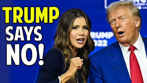 DEMS LOSING IT! The Left Demands Kristi Noem Be Fired But Trump Refuses