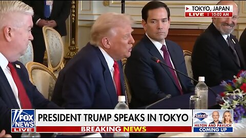 Trump Meets With Japanese Prime Minister