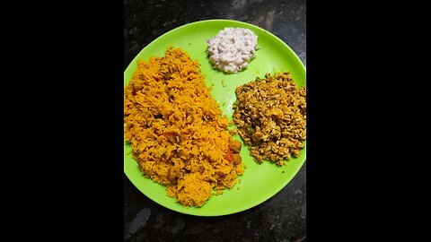 Restaurant style soya biriyani