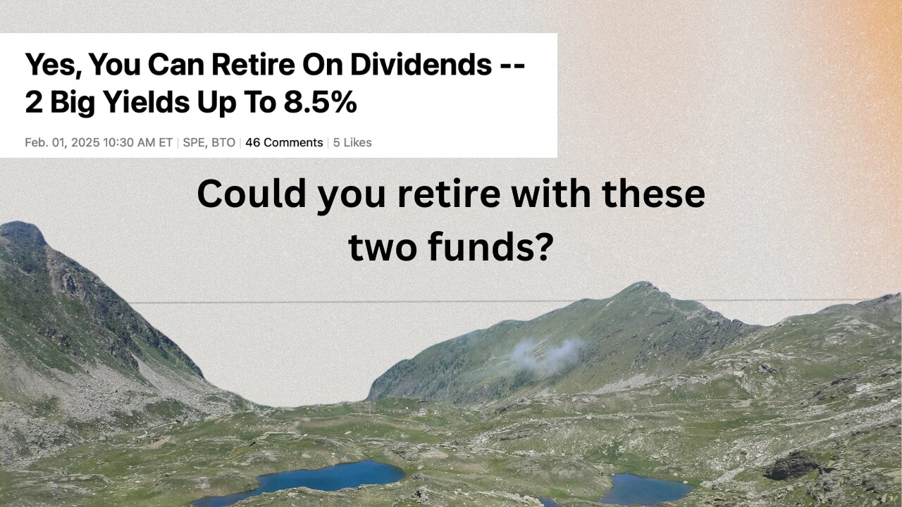 This article says you can retire off these TWO funds... Is it true?