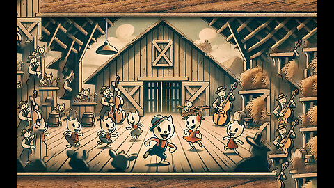 Mickey Mouse - The Barn Dance (1929) Full Movie