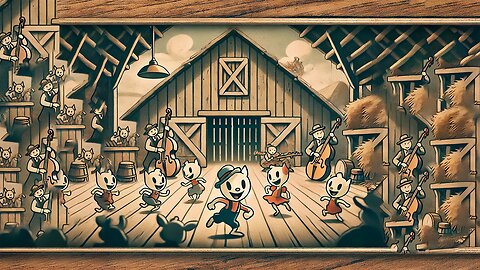 Mickey Mouse - The Barn Dance (1929) Full Movie