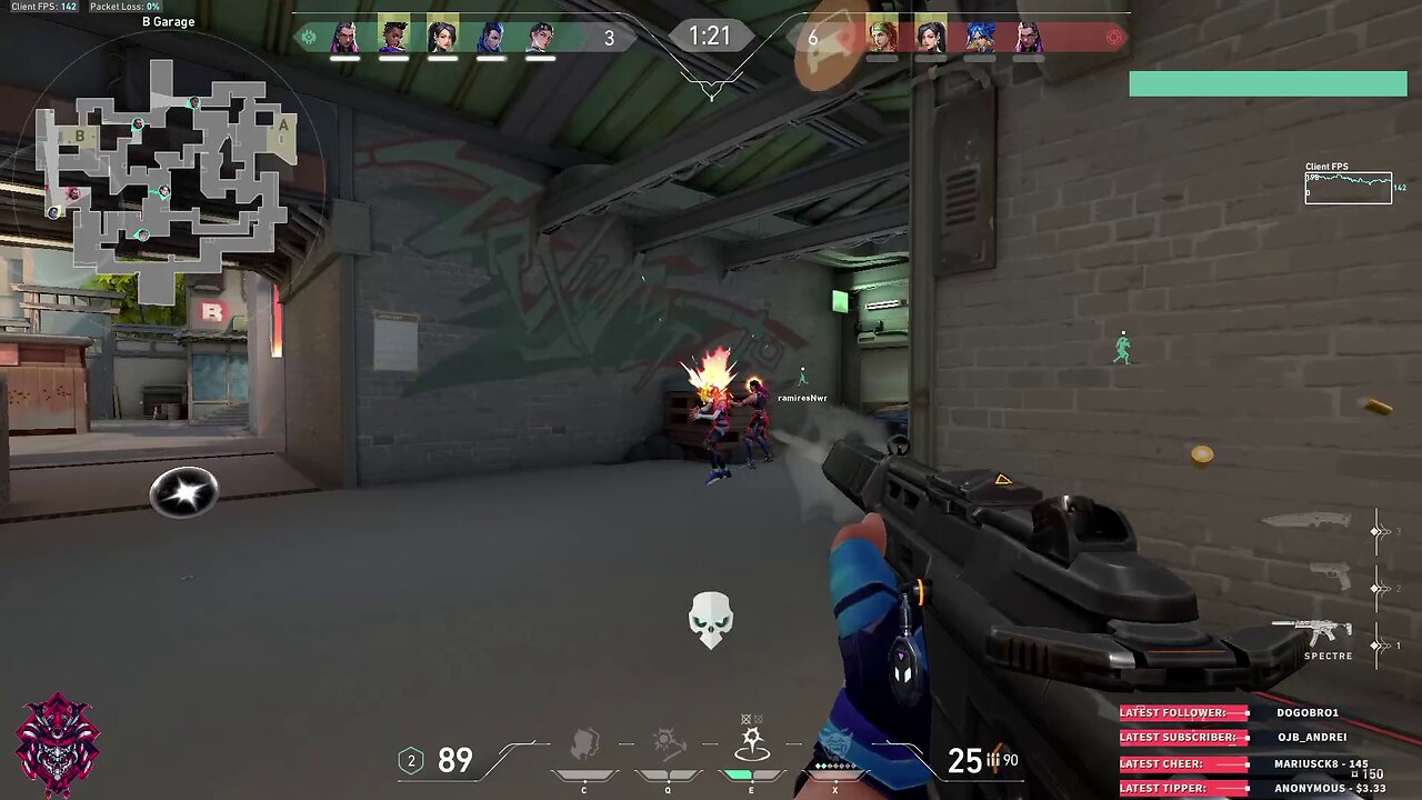 Distractie si voie buna in Valorant :D